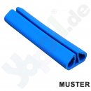 Muster PVC Bodenschiene blau ca. 15 cm von Stahlwand Pool Schwimmbecken