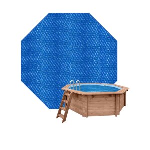 Air Bubble Covers for Wooden Round Pool 'Caribic'