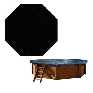PEB Pool Cover for Wooden Round Pool 'Caribic'