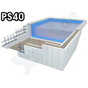 Einzelbecken - PROFI Qualität PS40