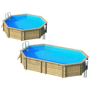 Solid Timber Pool 'Tropic'