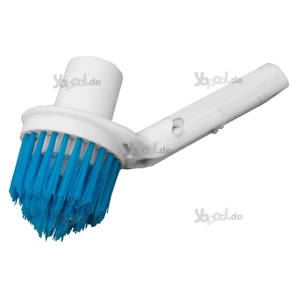 Pool Corner Brush with suction connection