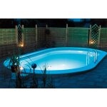Premium Package Yapool Stone PS40 / PS25 Styrofoam Oval Pool 5,0 x 10,0 x 1,5 m