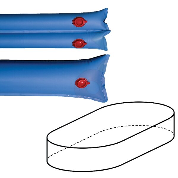 Set Pool PVC Wassersack für PEB Abdeckung von Ovalbecken 10,0 x 5,0 m