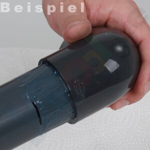 Paket Griffon PVC Kleber Dose UNI-100 XT 500 ml & Reiniger 125 ml