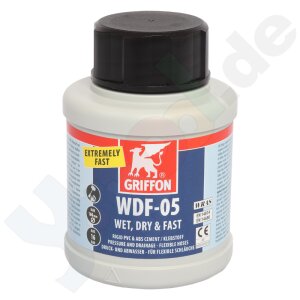 Paket Griffon PVC Kleber Dose WDF-5 125 ml & Reiniger 125 ml