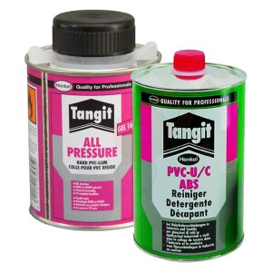 Paket Tangit PVC Kleber Dose 960 g & Reiniger 1000 ml