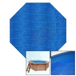 Air cushion solar liner 400µ for Wooden pool Bali/Caribic Eight 3,55 x 1,16 m with reel