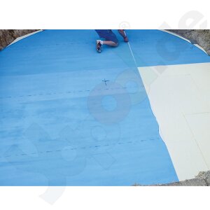 Paket ConZero Pool Rundschalung und Bodenplatten für Stahlwand Rundpool 3,0x1,5m