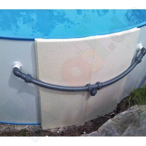 Paket ConZero Pool Rundschalung und Bodenplatten für Stahlwand Rundbecken 4,5x1,2m