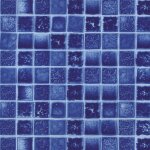 BWT Procopi Poolfolie Sonderanfertigung S-Liner 0,9 mm Keilbiese P3 Marineblau Mosaik 2x2cm