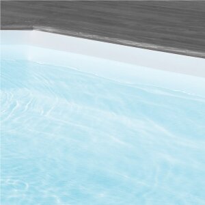 BWT Procopi Pool Folie Innenhülle Rechteckbecken 4,0 x 3,0 x 1,5 m S-Liner 0,9 mm Keilbiese P3 hellgrau