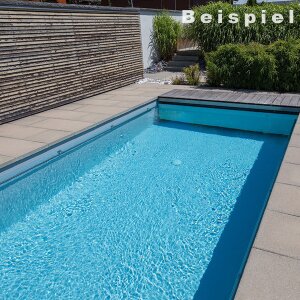 BWT Procopi Pool Folie Innenhülle Rechteckpool 6,0 x 3,0 x 1,5 m S-Liner 0,9 mm Keilbiese P3 hellgrau