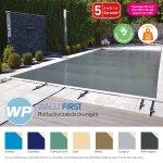 Walter Walu Pool Prestige Rollschutzabdeckung 5,1 x 10,1 m rechteckig Schweizer Grün