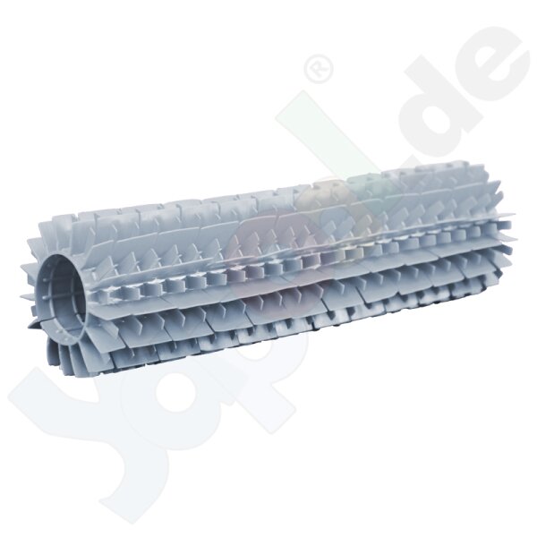 PVC Spare Finned Brush for Dolphin Diagnostic Pool Robot, 315 mm long, grey