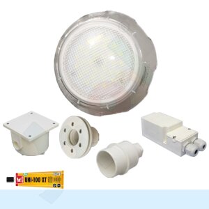 Paket 1x Seamaid Mini LED Scheinwerfer Poolscheinwerfer weiß 427 lm