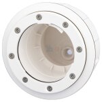 CCEI Einbaunische für MINI-BRiO und MID-BRiO LED Poolscheinwerfer inkl. Blende weiß