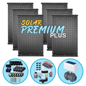 OKU Schwimmbad Pool Solarabsorber Premium PLUS Paket 6x...