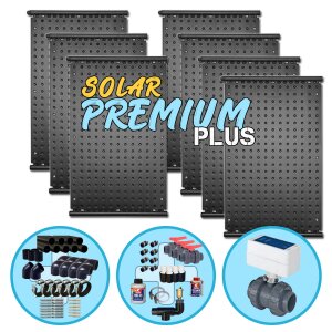 OKU Schwimmbad Pool Solarabsorber Premium PLUS Paket 7x...