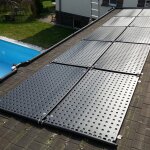 OKU Schwimmbad Pool Solarabsorber Premium PLUS Paket 12x Absorber Typ 1000 10,82 m²