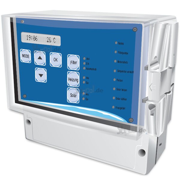 Aquacontrol Swim-Tec digital Solar Control Unit Poolconsulting Premium 230V