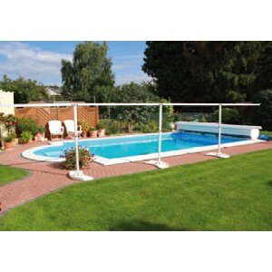 Safety cover-winter support bars for 7 m pool up to 9,5 m length