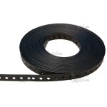 Perforated tape 19 mm breit, PVC coated 10 m