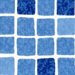 ElbeBlueline Liner SBGD160 Roll 1,65x25,0m fabric reinforced blue mosaic