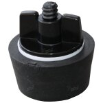 Cone-shape plugs for inlet nozzle 1 1/2, Rubber