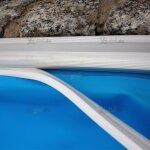 Protect Pool Abdeckplane Sicherheitsabdeckung für Ovalbecken 9,16 x 4,6 m