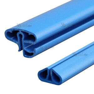 Profile Package 8-shaped Pool FAMILY 5,25 x 3,2 xm blue