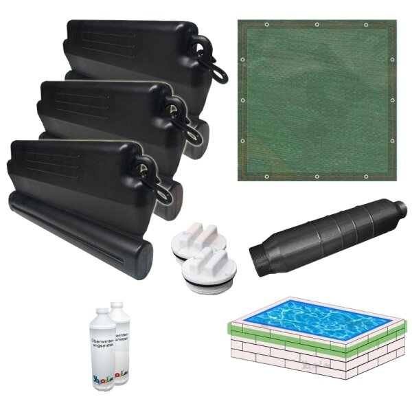 Set for overwintering for Square Pools 7,0 x 3,5 x 1,2 m