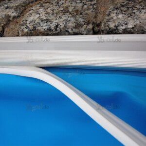 Protect Pool Abdeckplane Sicherheitsabdeckung für Ovalbecken 7,37 x 3,6 m