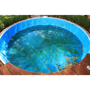 Protect Pool safety cover for 8-shaped pools 5,25 x 3,2 m