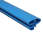 Muster PVC Kombi Handlauf blau ca. 15 cm von Stahlwand Schwimmbecken Pool