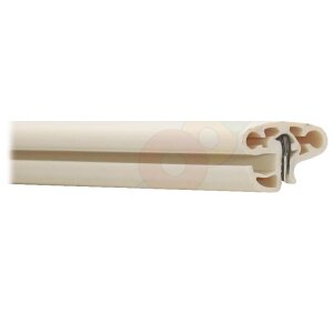 Sample PVC Combi-Handrail sand coloured ca. 15 cm Steel...