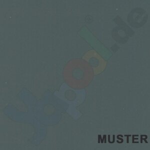 Muster Pool PVC-Folie 0,8 mm dunkelgrau
