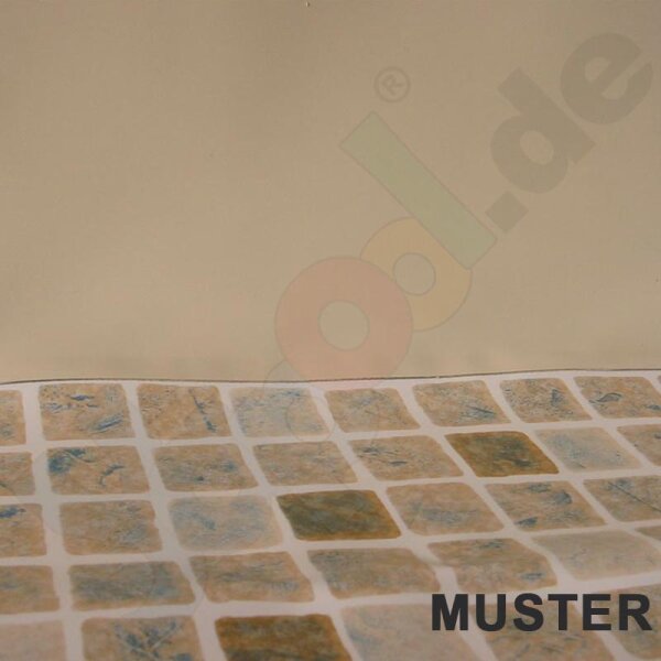 Sample  Pool PVC-Liner 0,8 mm Trend Mediterranean