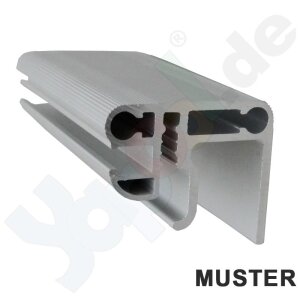 Sample Aluminium Combi-Handrail silver ca. 15 cm Steel...