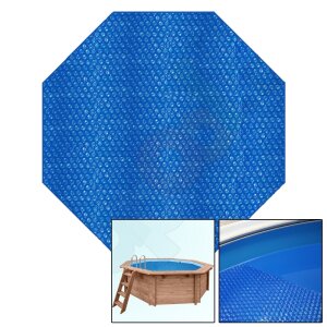 Air cushion liner for summer, UV stabilized PE solar liner with air pockets and solar effect, liner thickness: 400 µ