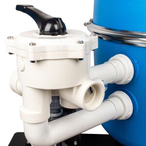 PROFI SIDE 400 Sand Filter System Sand Filter 6 way valve - Aquaplus 6