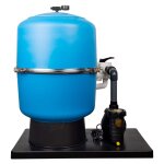PROFI SIDE 600 Sand Filter System Sand Filter 6 way valve - Aquaplus 11