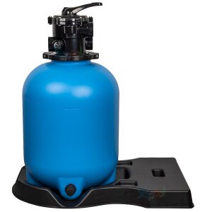 Sand Filter PROFI TOP 400 6 way valve, base, without pump