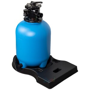 Sand Filter PROFI TOP 400 6 way valve, base, without pump