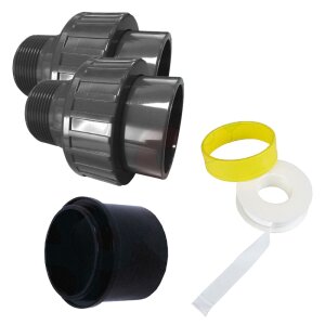 Connection kit 50 mm for Sand Filter System PROFI TOP -...