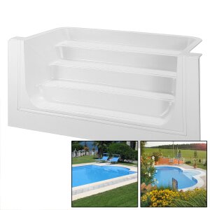 Dom Composit Pool Stairs Square Staircases 4 steps, 2,0 m...