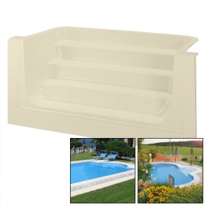 Dom Composit Pool Stairs Square Staircases 4 steps, 2,0 m...