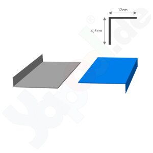 Sample Liner - Edge Profile VB12 corner 12x4,5x10cm...