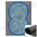 Set Yapool Protect 60 Liner Protection Mat 8-shaped Pools 4,7 x 3,0 m