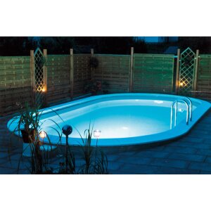 Premium Package Yapool Stone PS40 / PS25 Styrofoam Oval Pool 3,0 x 5,0 x 1,5 m